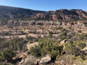 Texas Palo Duro Canyon visited by Texas Patent Attorney Vincent Allen